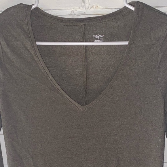 Dark Taupe Long Sleeve Top - Picture 2 of 6